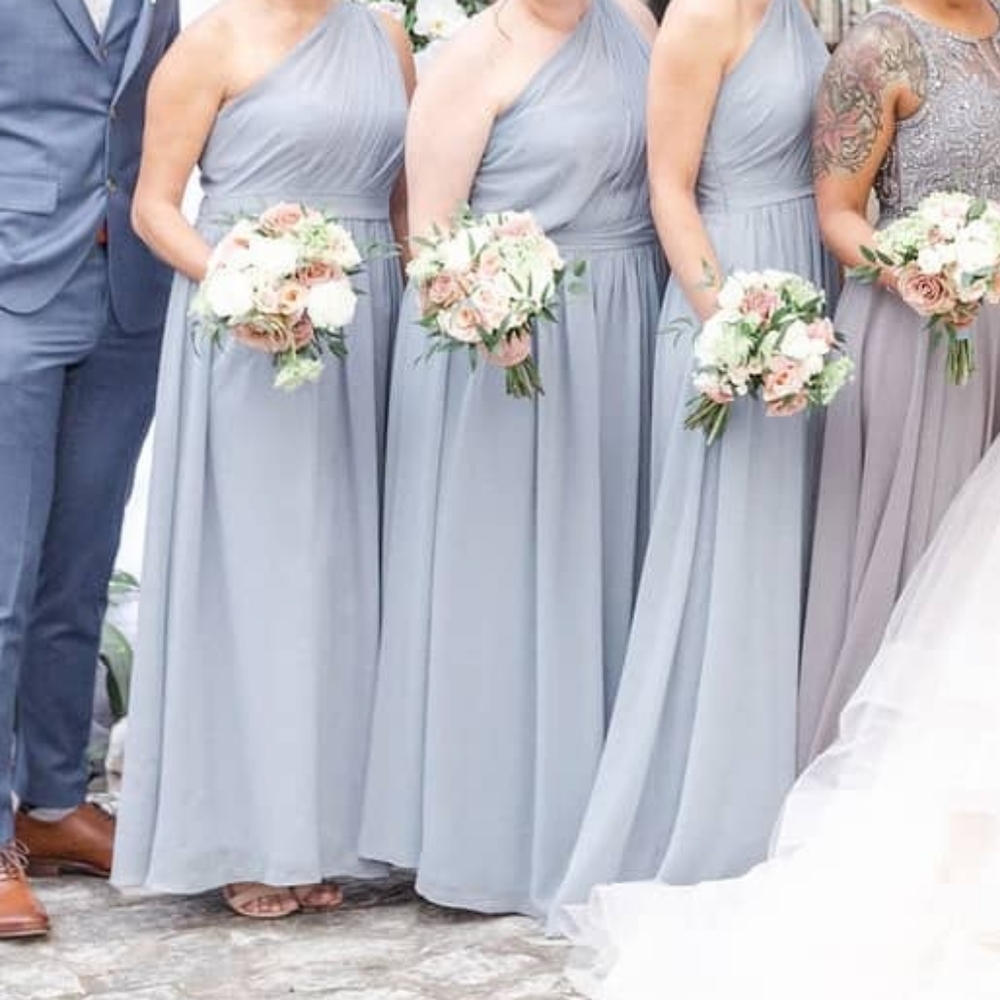 Blue dress